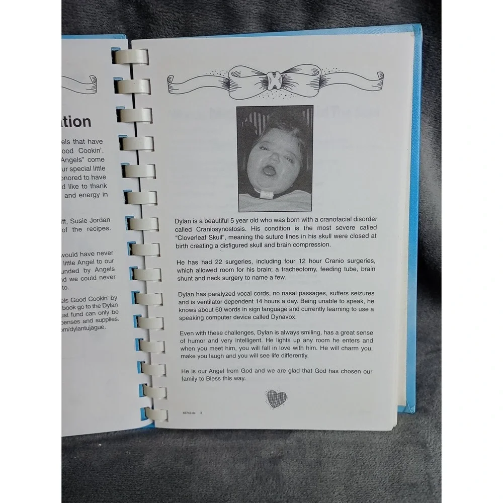 Dylan A. Tujague‎ Fundraising Org Cookbook Kenner, LA 2005 D.A.T.'s Angels